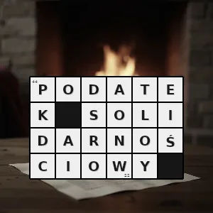 Rozwiązanie krzyżówki: przywierający - podatek solidarnościowy | hasła, synonimy i podpowiedzi Hasło krzyżówkowe przywierający - podatek solidarnościowy – rozwiązanie, synonimy, podpowiedzi i definicje krzyżówkowe